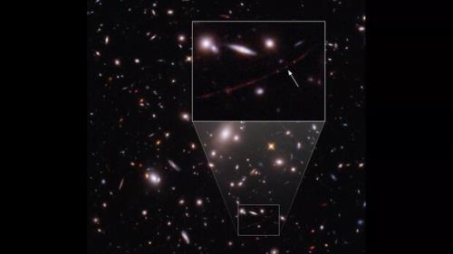 تلسکوپ جیمز وب از دوردست ترین ستاره جهان عکس گرفت