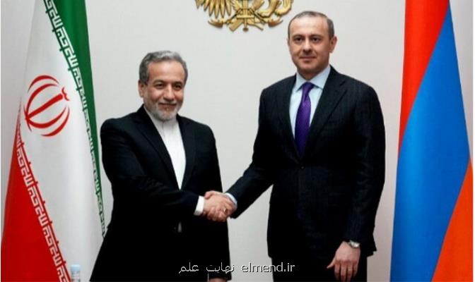 رایزنی دبیر شورای عالی امنیت ملی ارمنستان با عراقچی