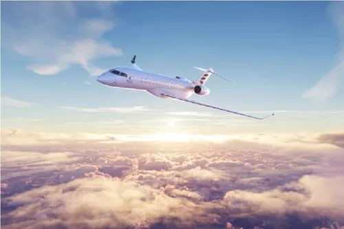 سریع ترین جت غیرنظامی جهان با سرعت نزدیک به مافوق صوت