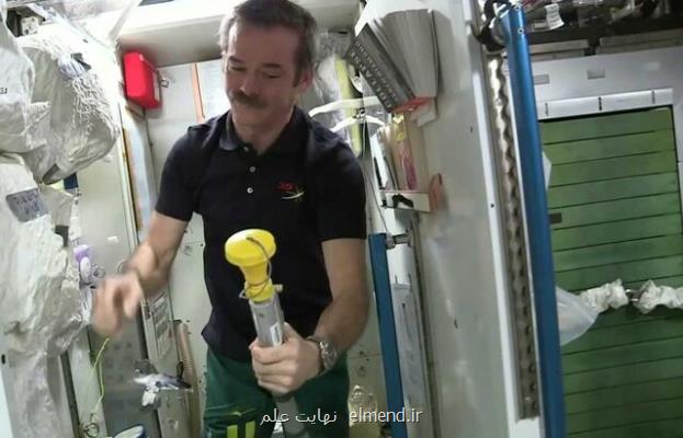 آب شرب سرنشینان ایستگاه فضایی از تصفیه ادرار تامین می شود!